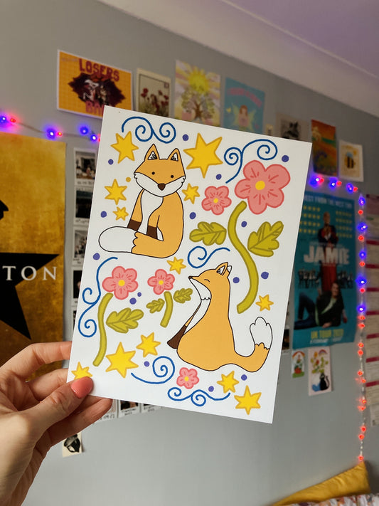 Fox Art Print