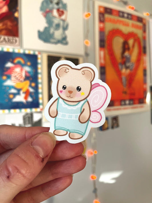Fairy bear trinket sticker