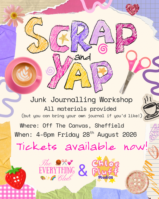Scrap & Yap Workshop ~ 28th August 2026