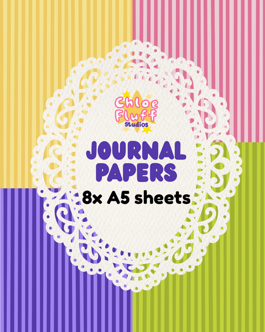 Striped Journal Papers