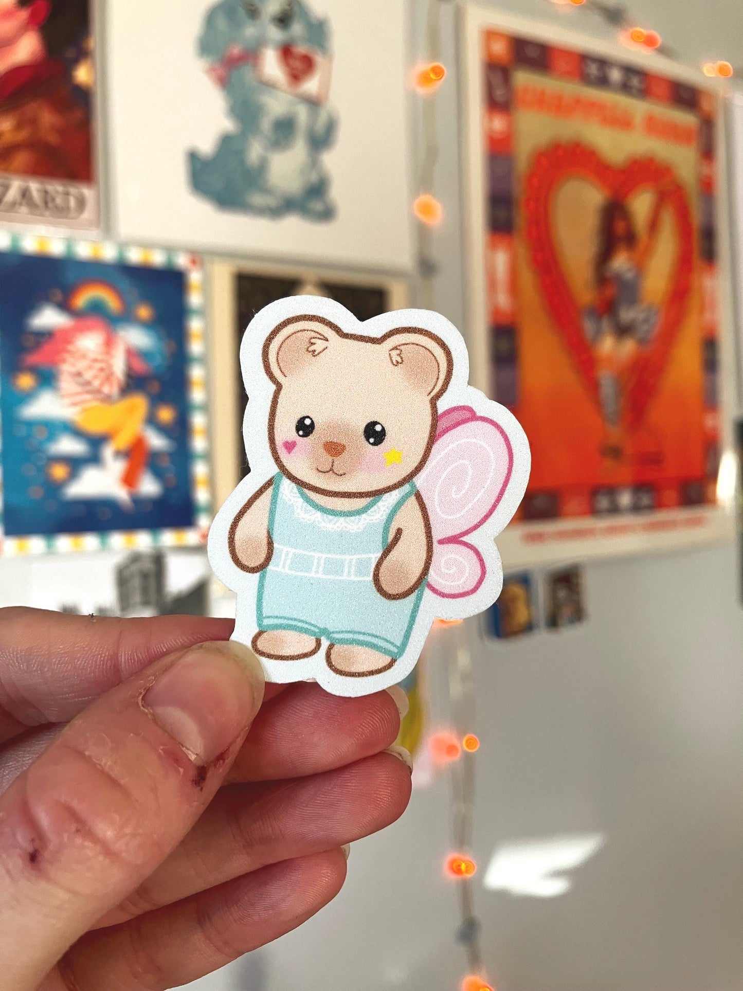 Fairy bear trinket sticker