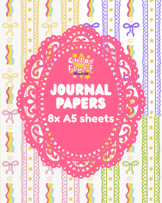 Bows & Stars Journal Papers