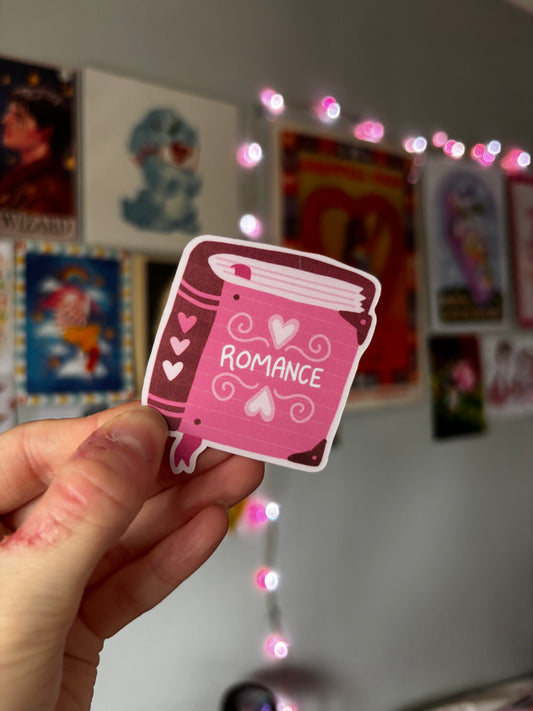 Romance Book Sticker