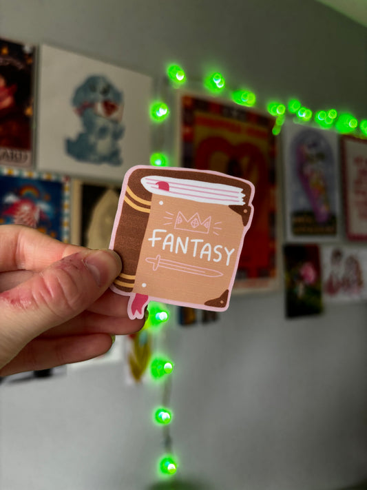 Fantasy Book Sticker