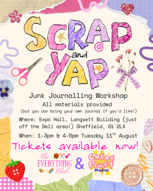 Scrap & Yap Workshop ~ 11th August 2026