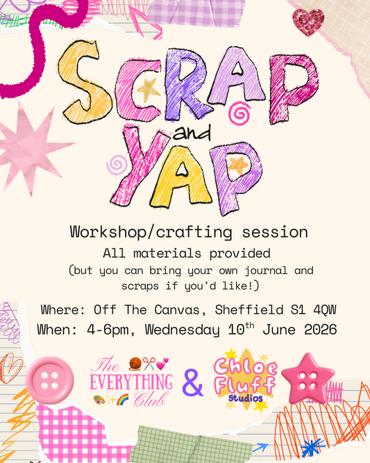Scrap & Yap Workshop ~ 10th June 2026