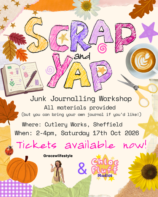 Scrap & Yap Workshop ~ 17th October