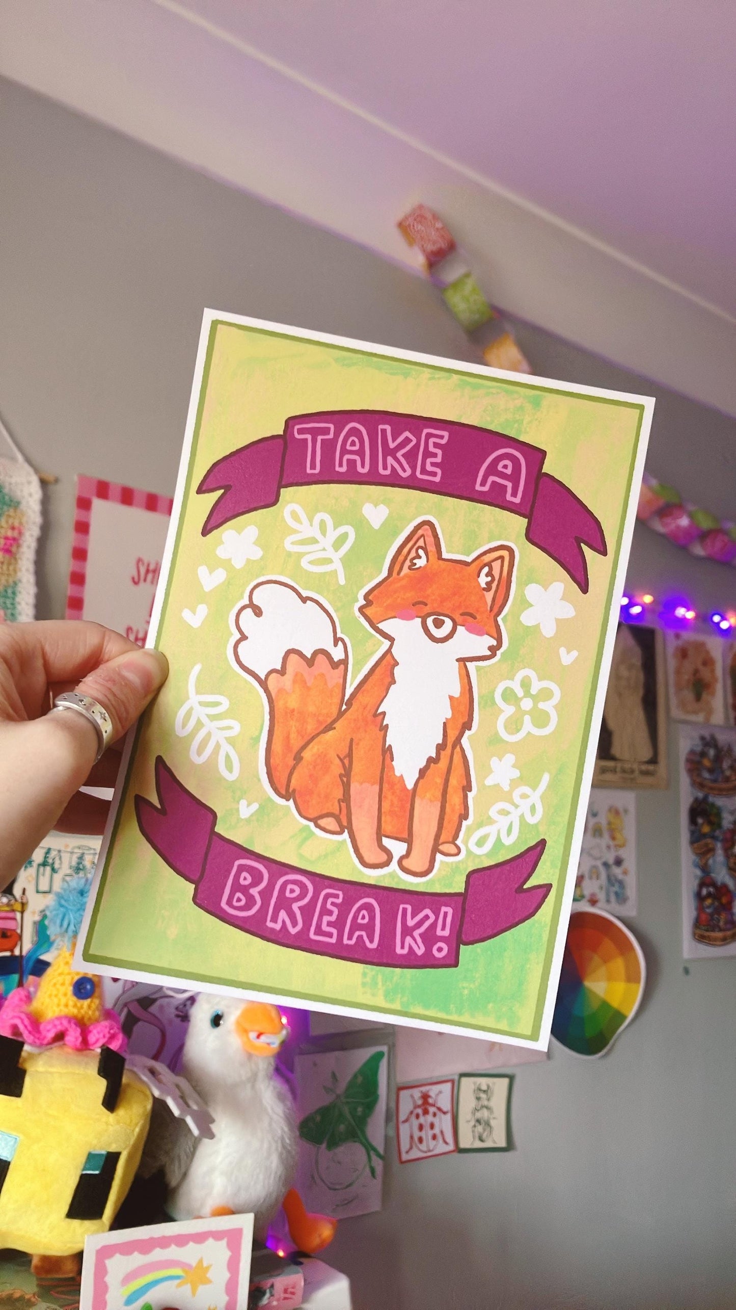Take a break print